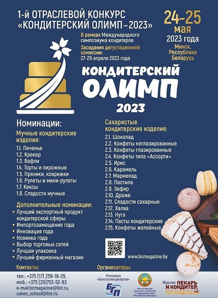 Новости кондитерской отрасли