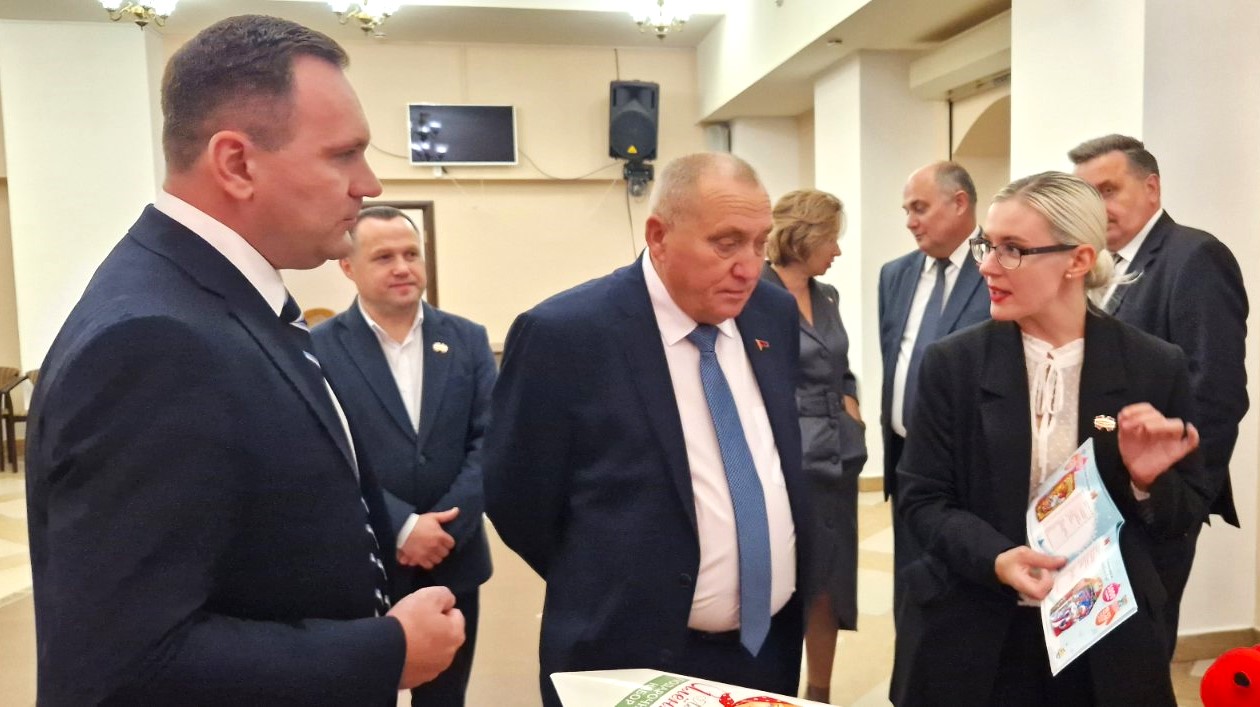 Презентация-дегустация нашей продукции состоялась на Пленуме Республиканского комитета Белорусского профсоюза работников АПК