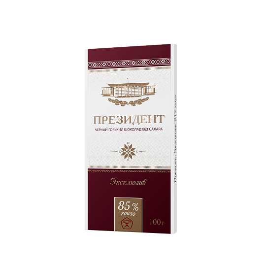 Прэзідэнт эксклюзіў горкі 85% 100г